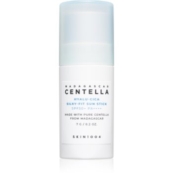SKIN1004 Madagascar Centella Hyalu-Cica Silky-Fit Sun Stick stick hidratant protector SPF 50+ - imagine 2